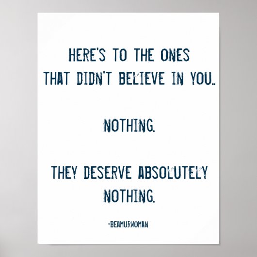 Poster voor het ontwerpen naar de niet geloofwaard (Voorkant)