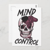 Poster voor het ontwerpen van games in de vorm van briefkaart (Voorkant / Achterkant)