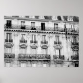 Poster voor het parisiaans gebouw (Voorkant)