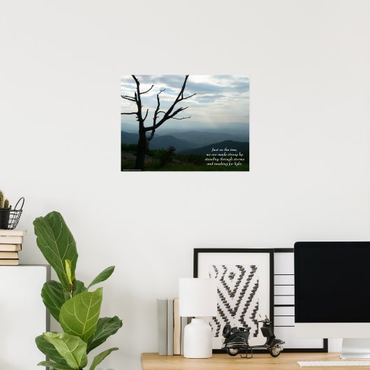 Poster voor het permanent/bereikbaar maken (Thuiskantoor)