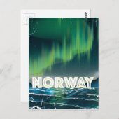 Poster voor het reizen langs de noordelijke hoogli briefkaart (Voorkant / Achterkant)