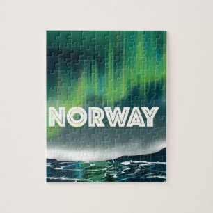 Poster voor het reizen langs de noordelijke hoogli legpuzzel