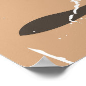 Poster voor het reizen naar de Indische Oceaan (Hoek)