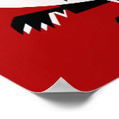 Poster voor het reizen naar het buitenland in Pole (Hoek)