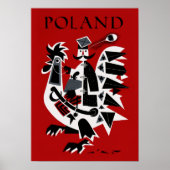 Poster voor het reizen naar het buitenland in Pole (Voorkant)