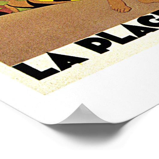 Poster voor het reizen van de Middellandse Zee van (Hoek)