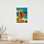 Poster voor het reizen van de Middellandse Zee van (Keuken)