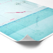 Poster voor het reizen van handpalmen (Hoek)