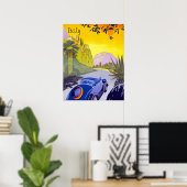 Poster voor het reizen van vrachtwagens door Itali (Thuiskantoor)