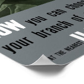 Poster voor het rekruteren van het leger - Tweede (Hoek)