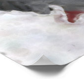 Poster voor het schilderen van Afrikaanse grijze p (Hoek)