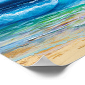 Poster voor het schilderen van de Oostzee (Hoek)