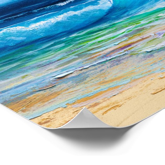 Poster voor het schilderen van de Oostzee (Hoek)