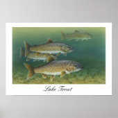 Poster voor het schilderen van het meer (Voorkant)