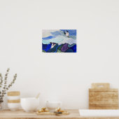 Poster voor het schilderen van kanetten (Keuken)