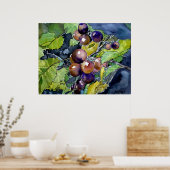 poster voor het schilderen van kunstvruchten, nog  (Keuken)