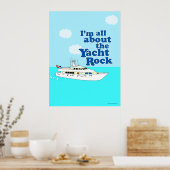 Poster voor het slaan van een jacht (Keuken)