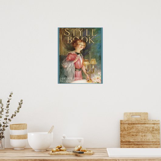  Poster voor het startsein voor het tijdschrift (Keuken)