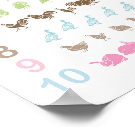 Poster voor het telen van boerderijen (Hoek)