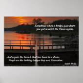 Poster voor het terugzetten van kopersbruggen (Voorkant)