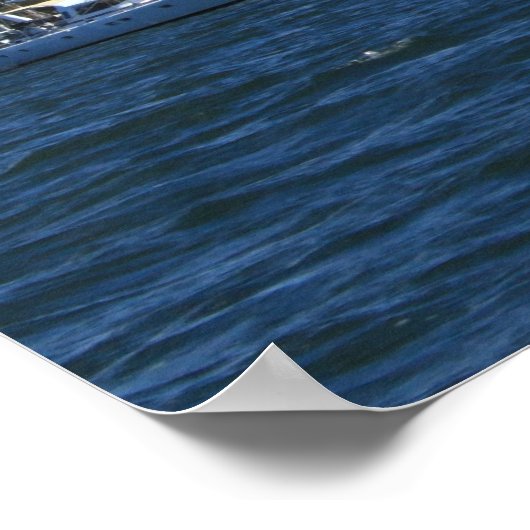 Poster voor het verzorgen van scheepsfotografie (Hoek)