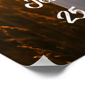 Poster voor het welkomstteken voor bruiloft (Hoek)