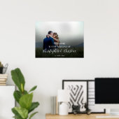 Poster voor het welkomstteken voor bruiloft (Thuiskantoor)