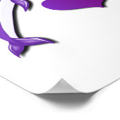 Poster voor het zoenen van dolfijnen (Hoek)