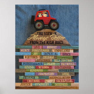 Poster voor hogesnelheidstreinen