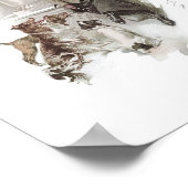 Poster voor honden en paarden (Hoek)