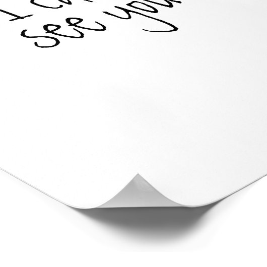 poster voor hondenhumor met tekst (Hoek)