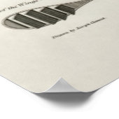 Poster voor hot-luchtballonluchtvaart (Hoek)