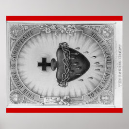 Poster voor huis zegenen