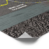 Poster voor hydraulische fracturering (fracking) (Hoek)