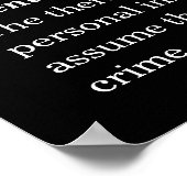 Poster voor identiteitsdiefstalbeveiliging (Hoek)