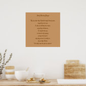 Poster voor Ierse weddenschappen (Keuken)