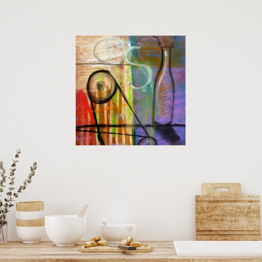 Poster voor industriële alchemie (Keuken)