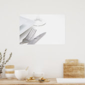 Poster voor instelling witte plaats (Keuken)