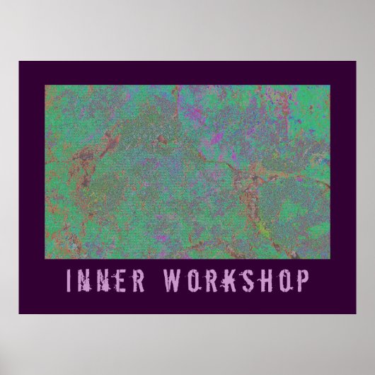 Poster voor interne workshop (Voorkant)
