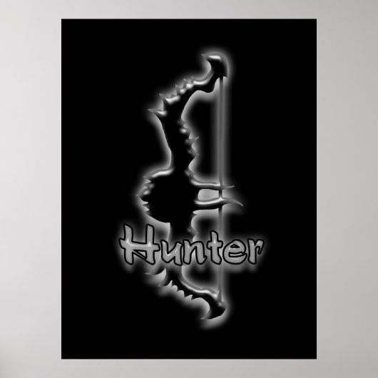 poster voor jager (Voorkant)