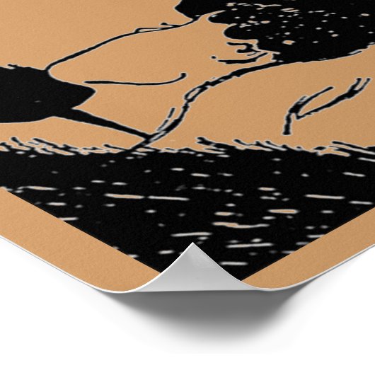 Poster voor jonge of oude vrouwen (Hoek)