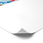 Poster voor kaartspel — horizontaal (Hoek)