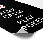 Poster VOOR KALK- EN SPELPOKER BEWAREN (Hoek)