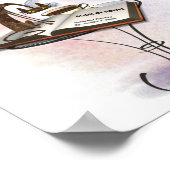 Poster voor katten- en poëzie-liefhebbers! Maakt e (Hoek)