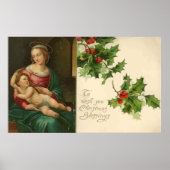 Poster voor  kerstavond met kerstavond (Voorkant)