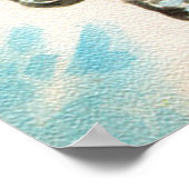 Poster voor kerstbomen (Hoek)