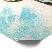 Poster voor kerstbomen (Hoek)