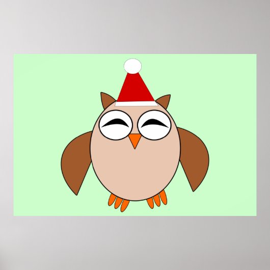 Poster voor kerstboomkoorts (Voorkant)