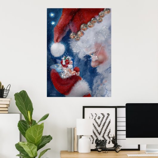 Poster voor kerstfeestdagen (Thuiskantoor)