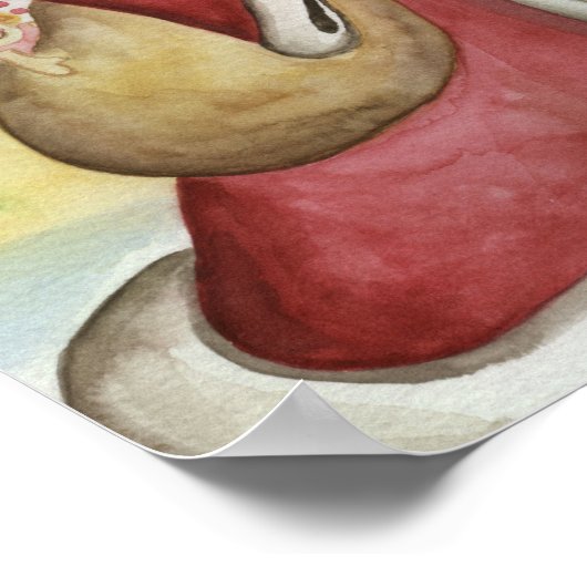 Poster voor kerstkunst (Hoek)